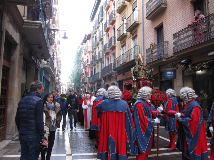Procesión de San Saturnino.