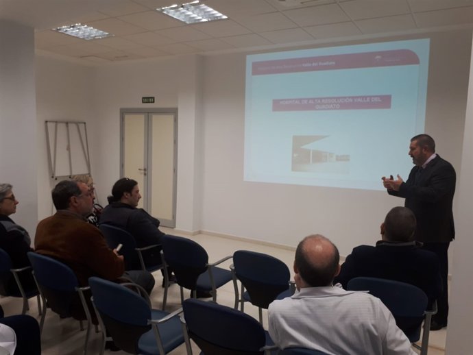 Responsables portugueses visitan el Hospital Valle del Guadiato