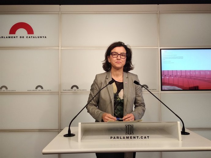 La portaveu del PSC-Units al Parlament, Eva Granados