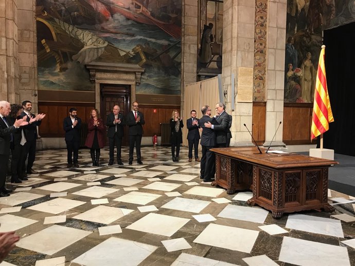 Alfred Bosch pren possessió de la cartera d'Acció Exterior