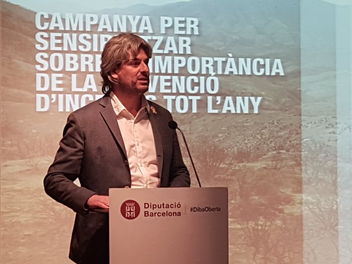 El vicepresident de la Diputació de Barcelona Dionís Guiteras