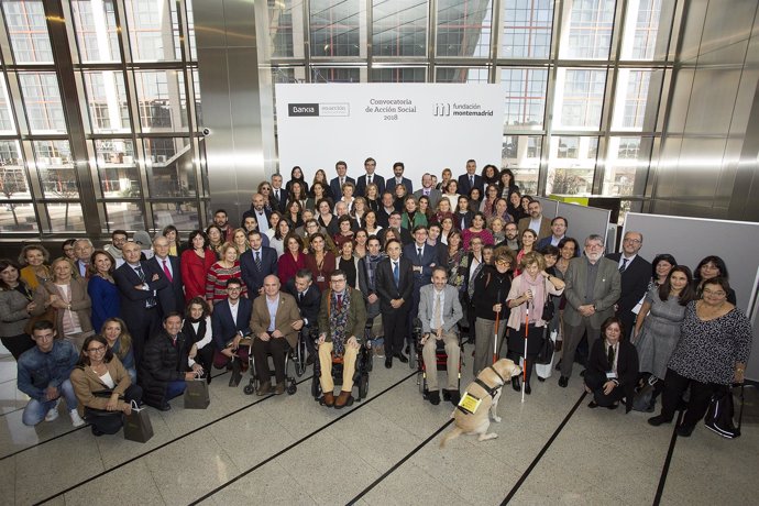 Bankia y Fundación Montemadrid entregan un millón de euros a 78 proyectos social