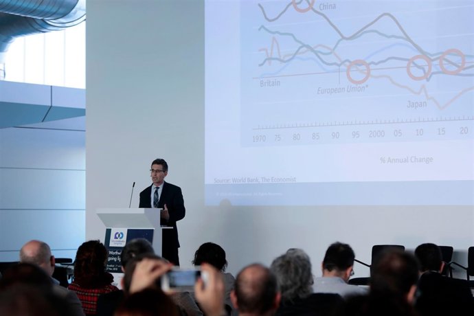 Robert Pearlstein, durante su intervención en el Future Industry Congress