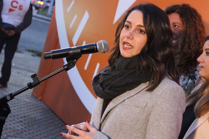 La portavoz de la Ejecutiva nacional de Ciudadanos, Inés Arrimadas
