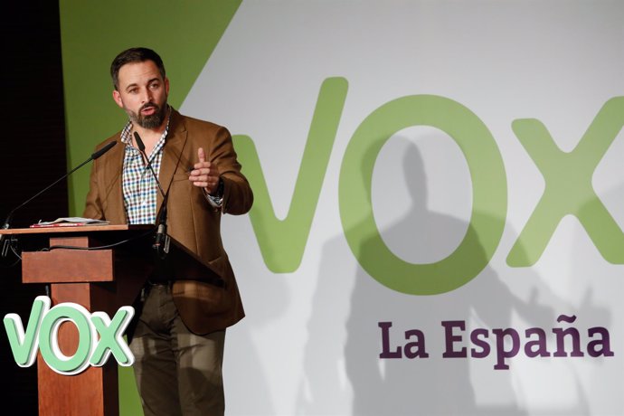 Santiago Abascal, presidente de VOX