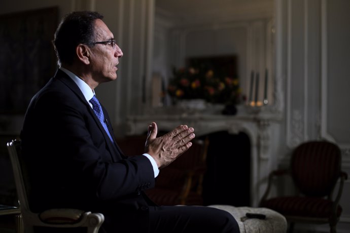 Martín Vizcarra, presidente de Perú