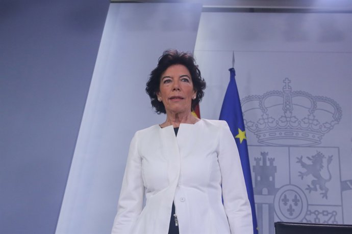 Isabel Celaá, després del Consell de Ministres