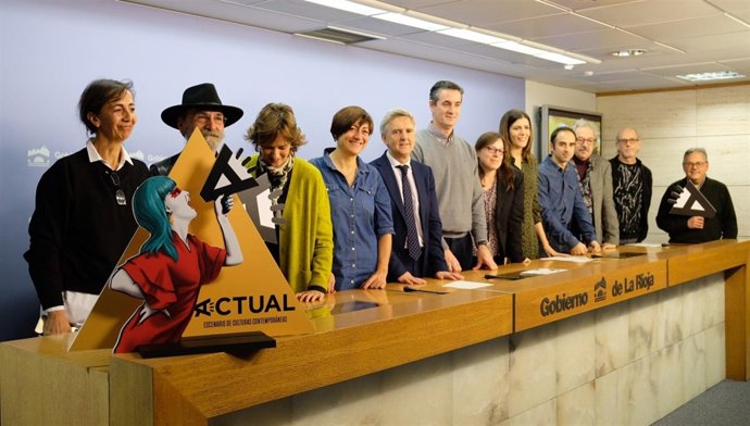 Presentación exposiciones de 'Actual 19' y Fiver