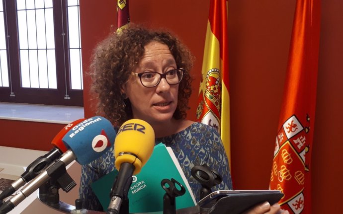 La concejala de Ahora Murcia, Alicia Morales