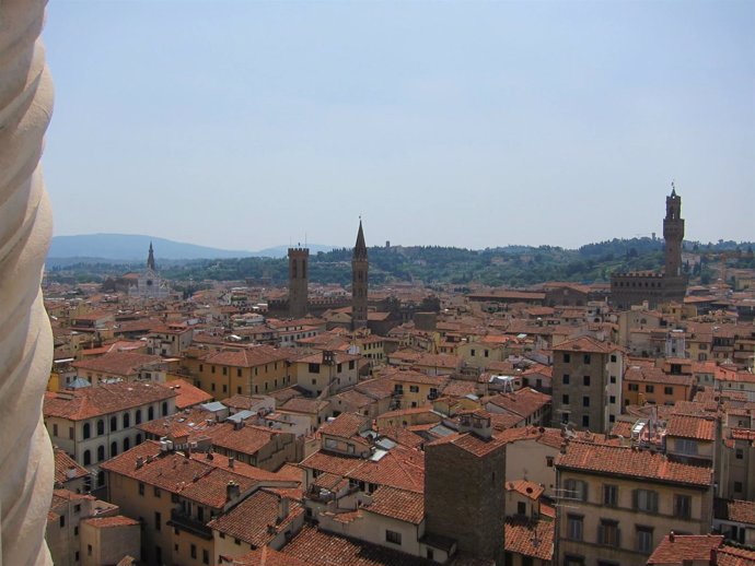 Florencia, ciudad, panorámica