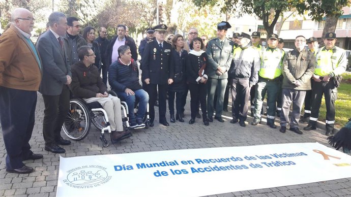 Homenaje por el 'Día Mundial en recuerdo de Víctimas de Accidentes de Tráfico'