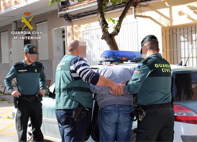 Guardia Civil desmantela un grupo criminal dedicado a la comisión de robos