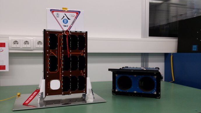 Nanosatèl·lit de la UPC CubeCat-2 (arxiu)