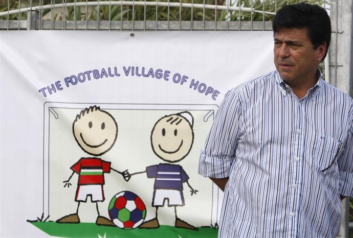 El entrenador Daniel Passarella