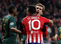 El Atleti saca un billete plácido para octavos de final