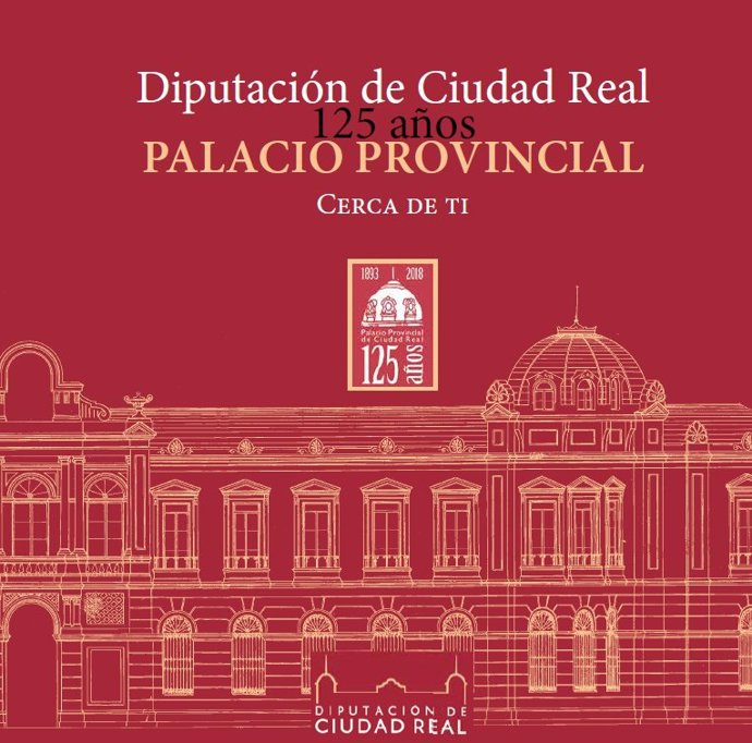 Portada libro Diputación Ciudad Real 125 años