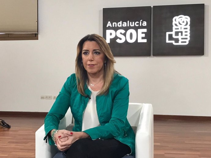 Susana Díaz entrevistada en Antena 3 TV