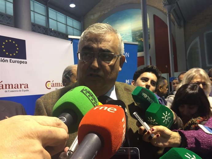 El consejero de Economía y Hacienda, Antonio Ramírez de Arellano.