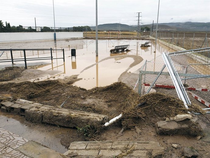 Inundaciones octubre en Bobadilla Estación