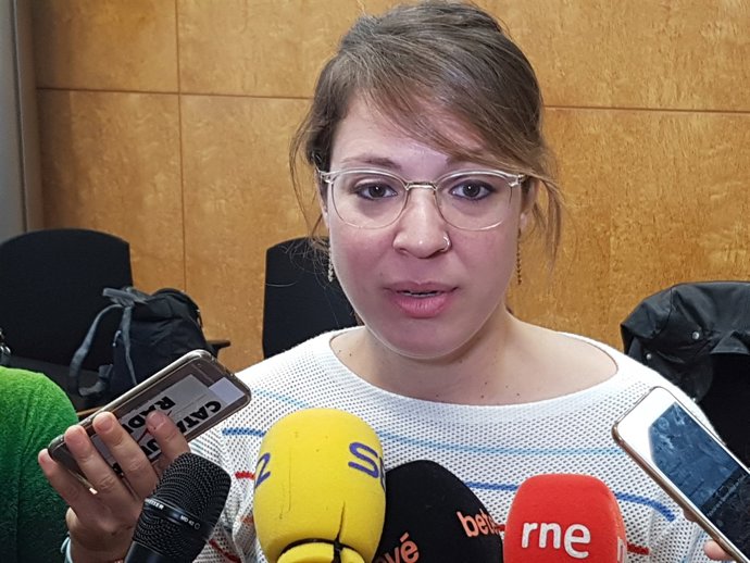 La tinent d'alcalde Janet Sanz