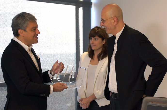 Luca de Meo, presidente de Seat, recibe el Marketing Leaders Award