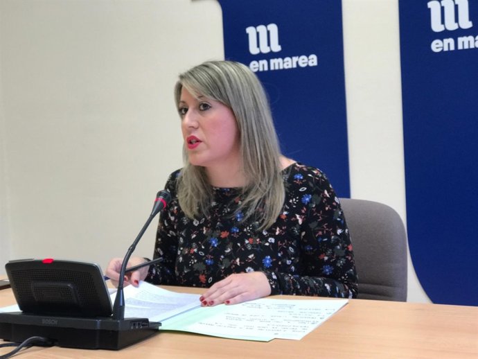 Carmen Santos, diputada de En Marea y exlíder de Podemos