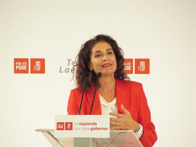 Ministra De Hacienda, María Jesús Montero