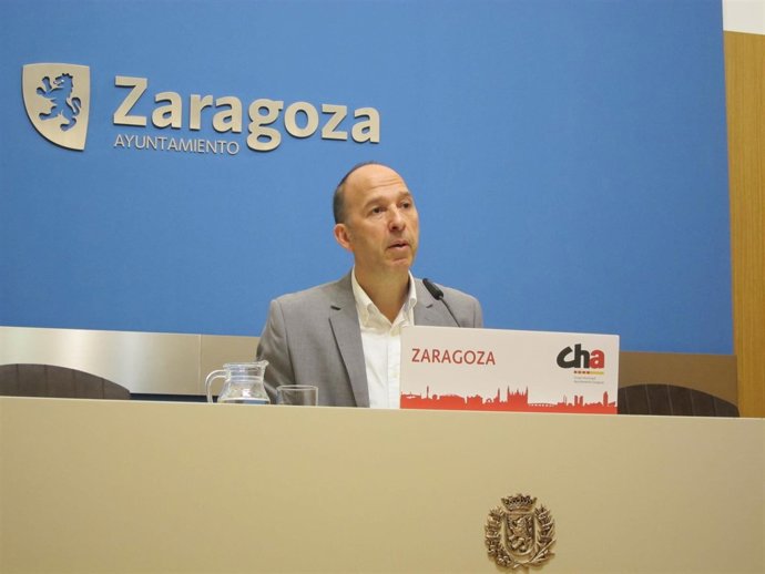 Carmelo Asensio este jueves en el Ayuntamiento.