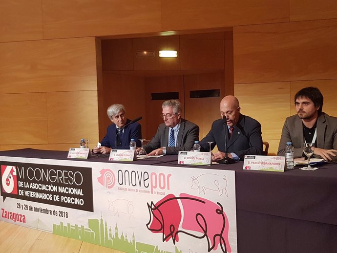 Olona inaugura el VI Congreso Nacional de Veterinarios de Porcino.