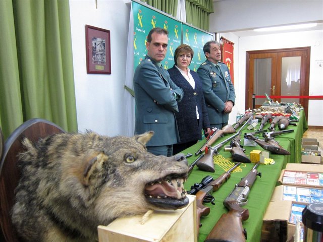 Material incautado durane la operación 'Choquer'