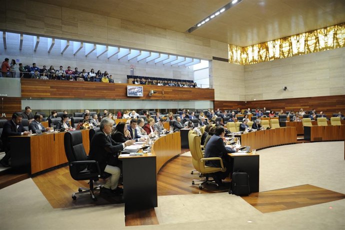 Pleno de la Asamblea de Extremadura