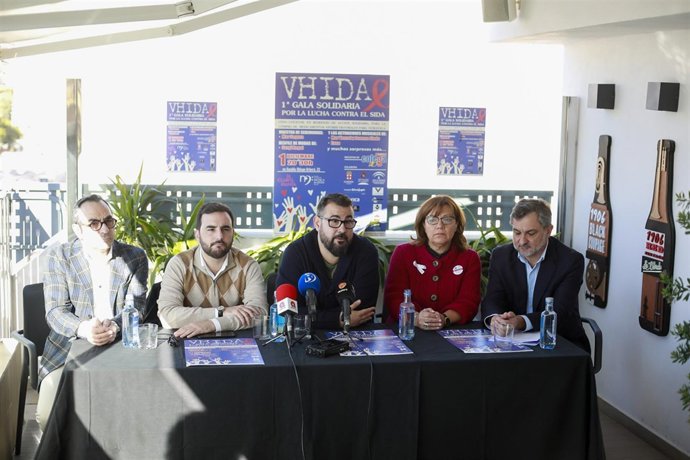 Presentación de la gala solidaria organizada por Colega