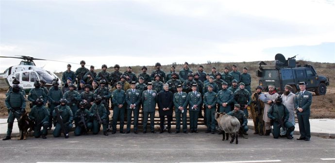 Homenaje en Logroño de la Unidad de Acción Rural a la Constitución Española en s