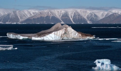 Icebergs en el Ártico