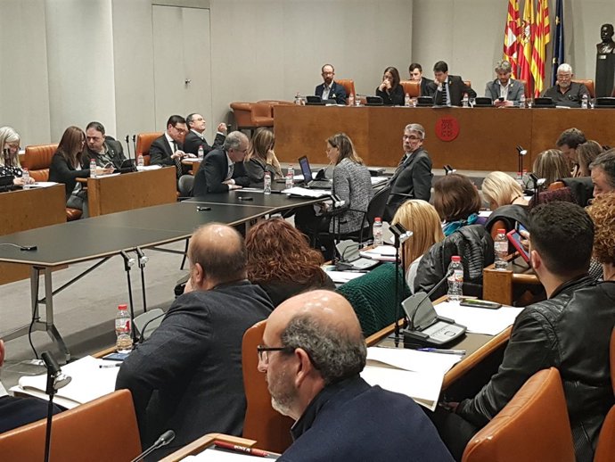 Pleno de la Diputación de Barcelona
