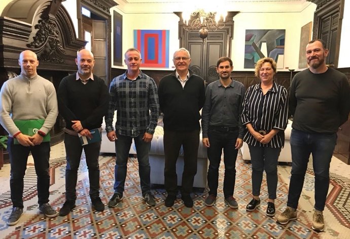 Reunión entre Ayuntamiento de València y sindicatos de Policía Local