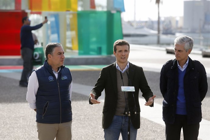 Pablo Casado (PP) a Màlaga