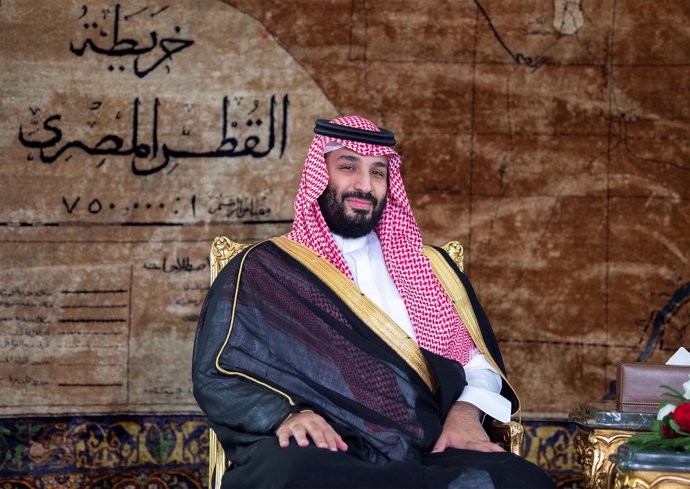 El príncipe heredero de Arabia Saudí, Mohamed bin Salmán