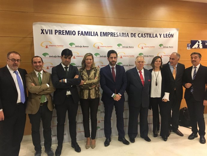 Valladolid.- Premiados por Empresa Familiar