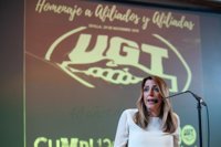 Susana Díaz: Andalucía tiene que ser el "dique de contención" de la derecha para que PSOE siga gobernando en España