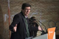 Marín reivindica la "legitimidad" de Cs para liderar el gobierno como fuerza al alza si el PP-A "sigue bajando"