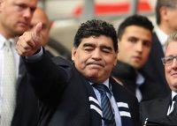 Maradona llama "hijo de puta" al presidente de CONMEBOL por trasladar a Madrid la Copa Libertadores