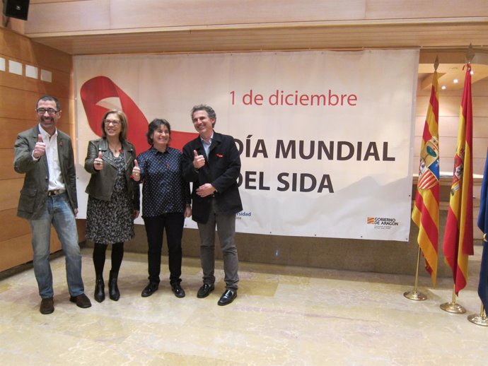Celebración en Aragón del Día Mundial de la lucha contra el Sida 2018