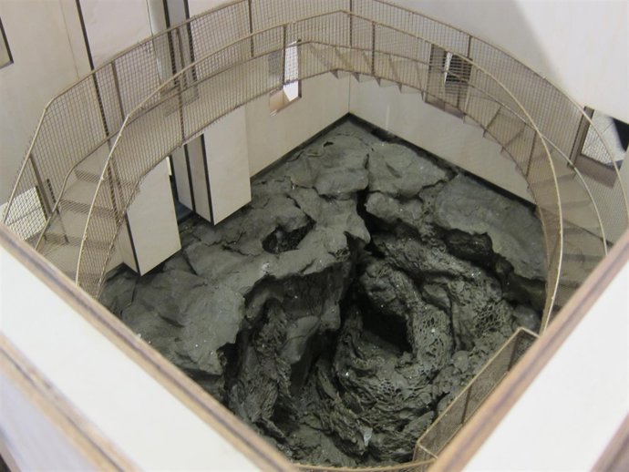 Maqueta de la intervención artística de Cristina Iglesias.