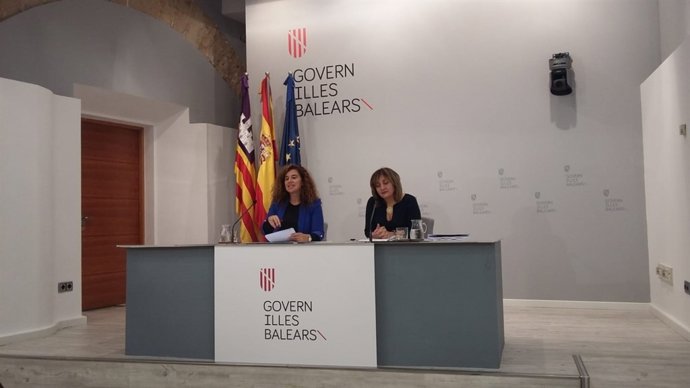 Pilar Costa y Fanny Tur, vicepresidenta Govern y consellera Cultura