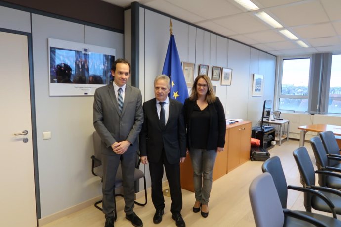 Pons se reúne en Bruselas con Dominique Ristori por la energía de Menorca