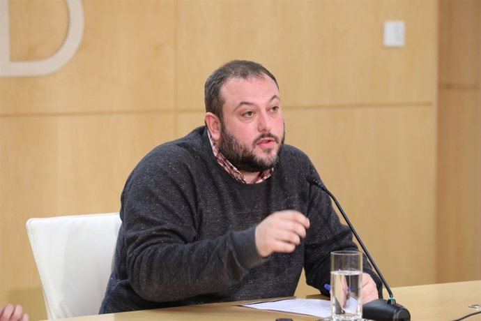 Guillermo Zapata en rueda de prensa