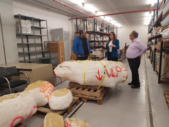 Restos arqueológicos que pertenecían al convento de Santo Domingo