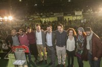Adelante Andalucía, una campaña de menos a más tras 3.200 kilómetros y tres citas con Iglesias y Garzón