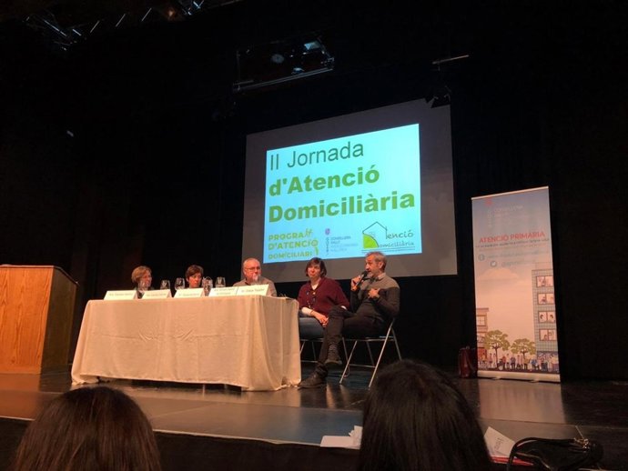 Momento de la II Jornada de atención domiciliaria de Atención Primaria